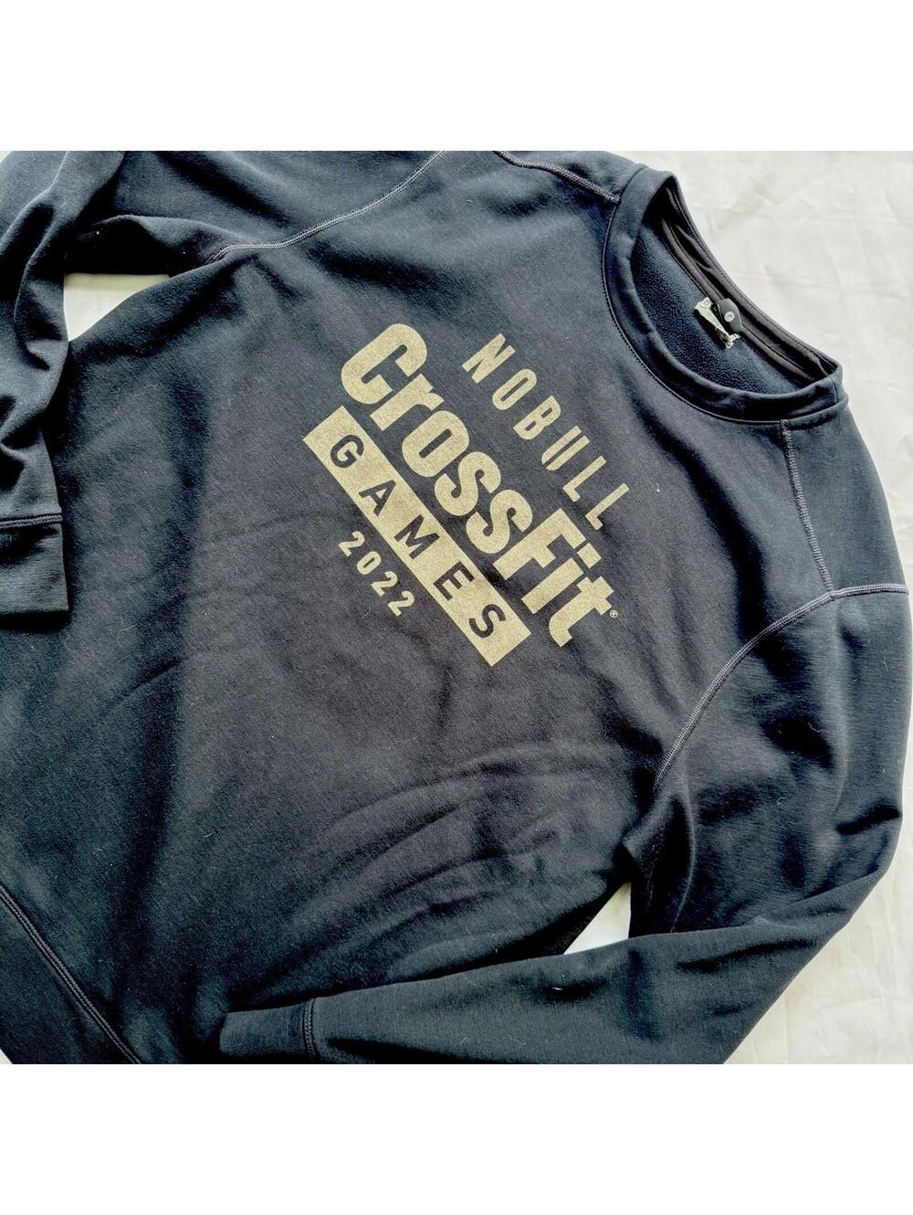 NoBull CrossFit Games 2022 Men’s Crewneck Sweatshirt Black Size L